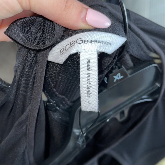 Mesh long sleeve mini dress - Picture 8 of 9